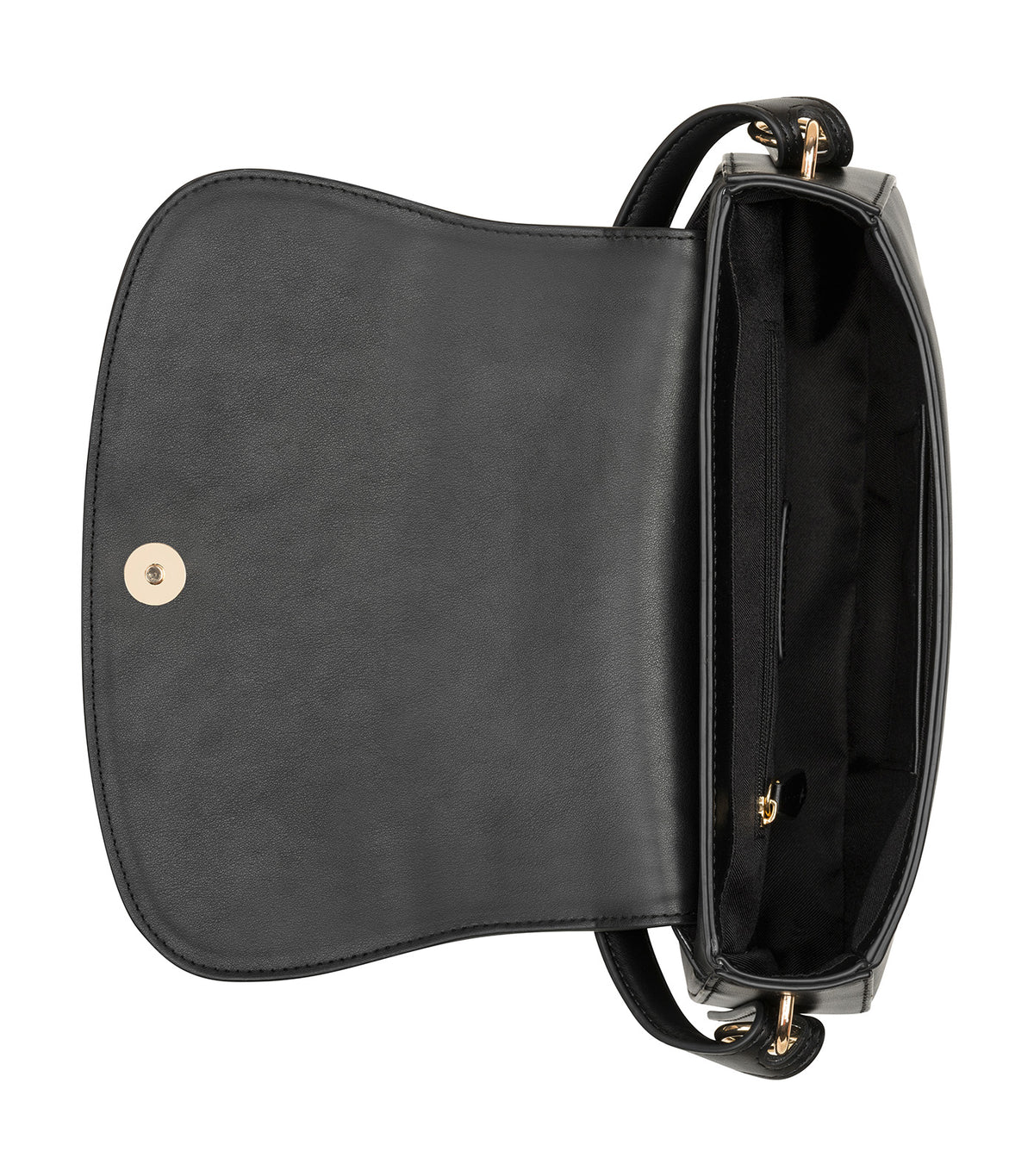 Tenely Convertible Crossbody Flap Black