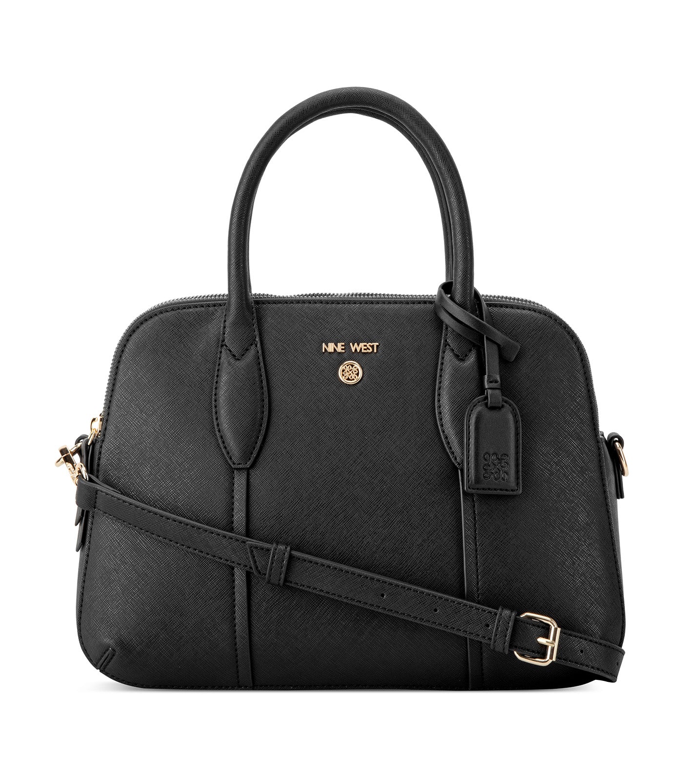 Grady Dome Satchel Black