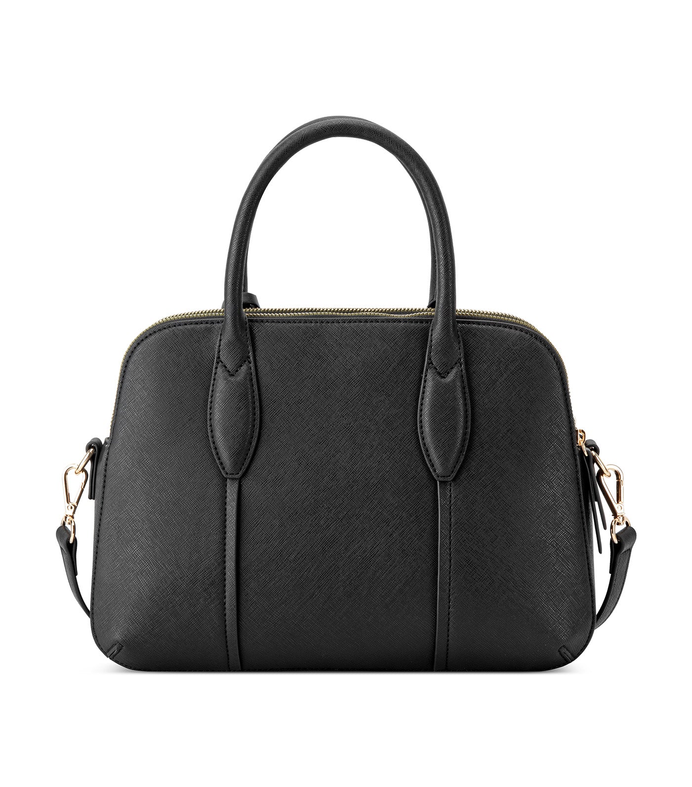 Grady Dome Satchel Black
