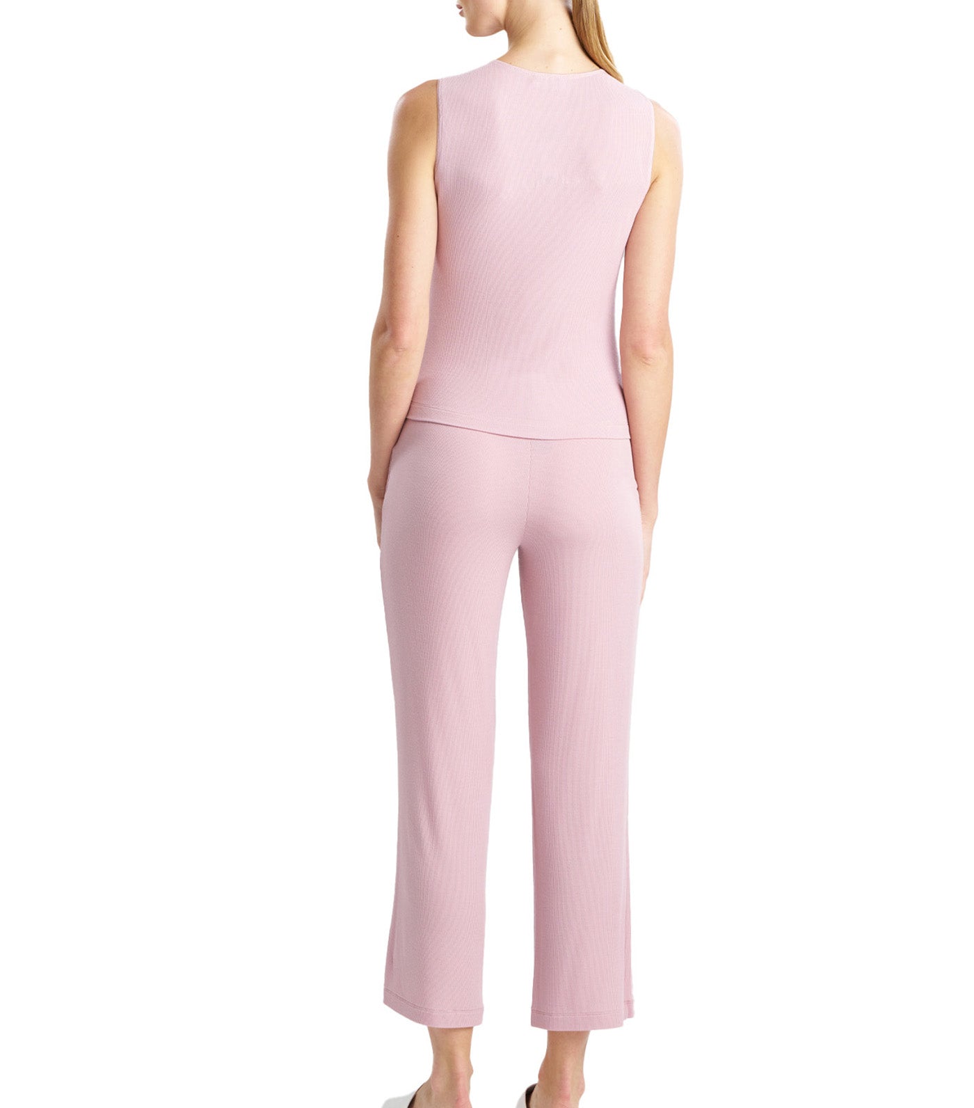 Rib Essentials Tank Pajama Set