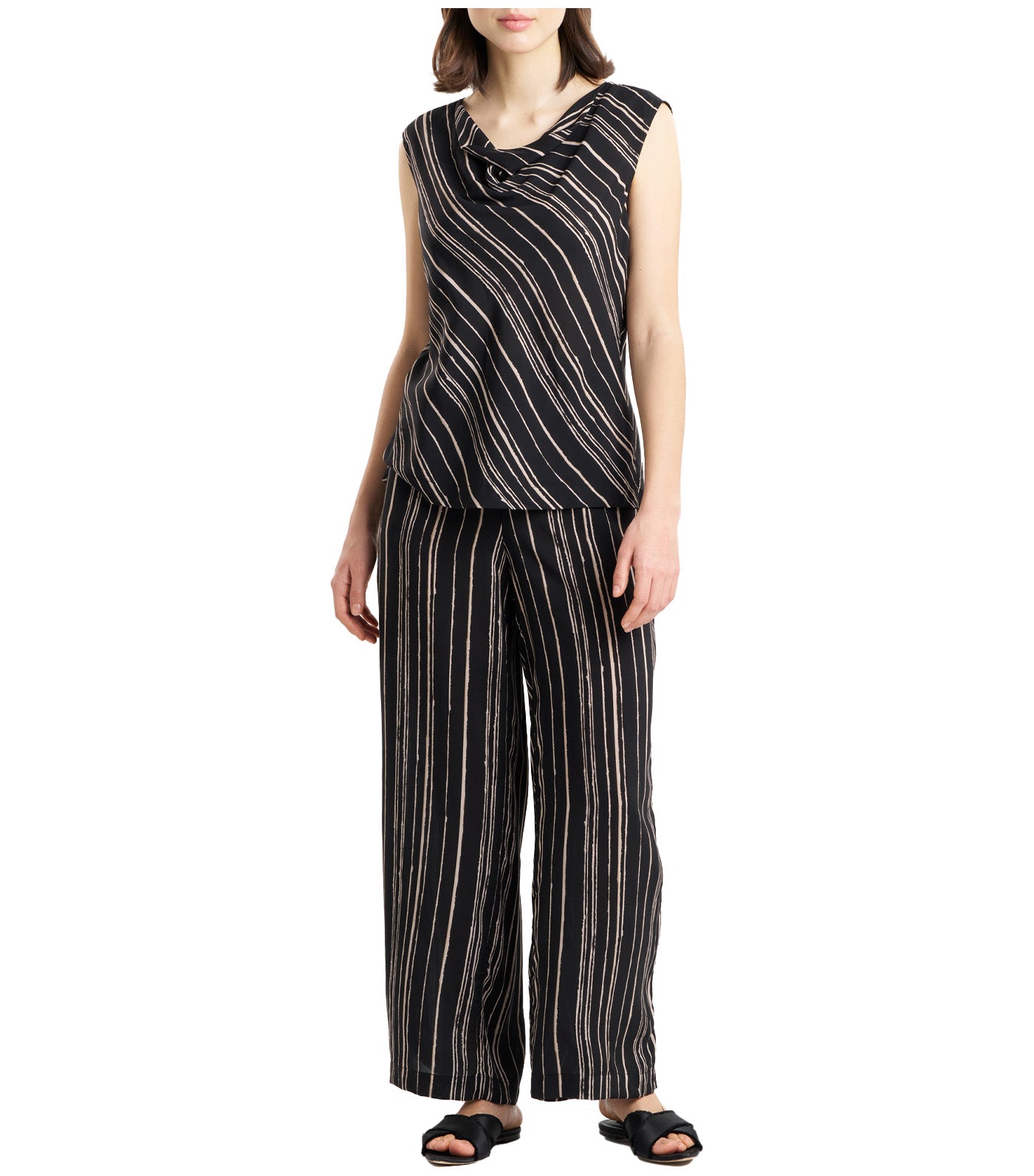 Tate Pajama Set Black