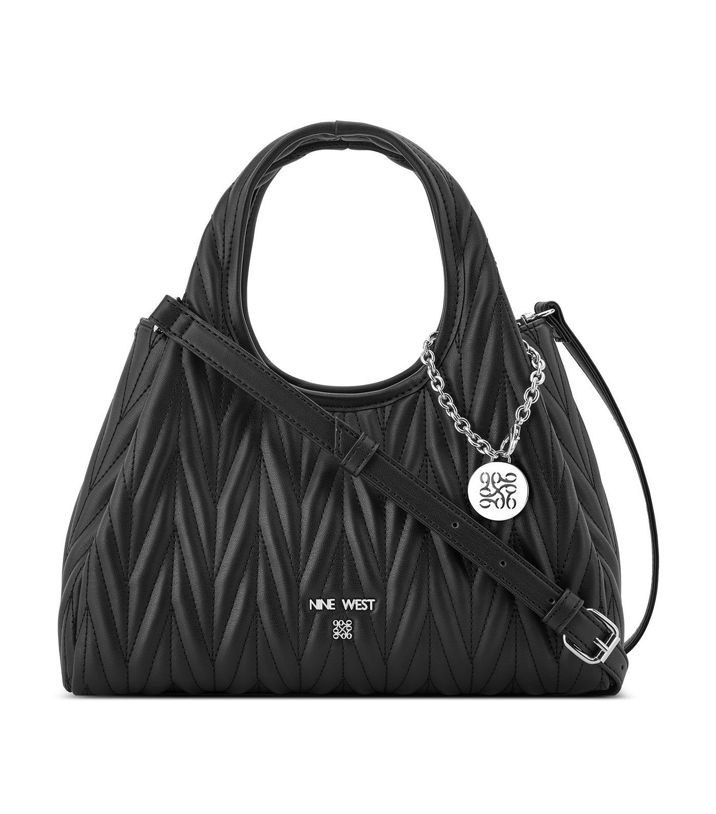 Jaslee Top Handle Crossbody Black