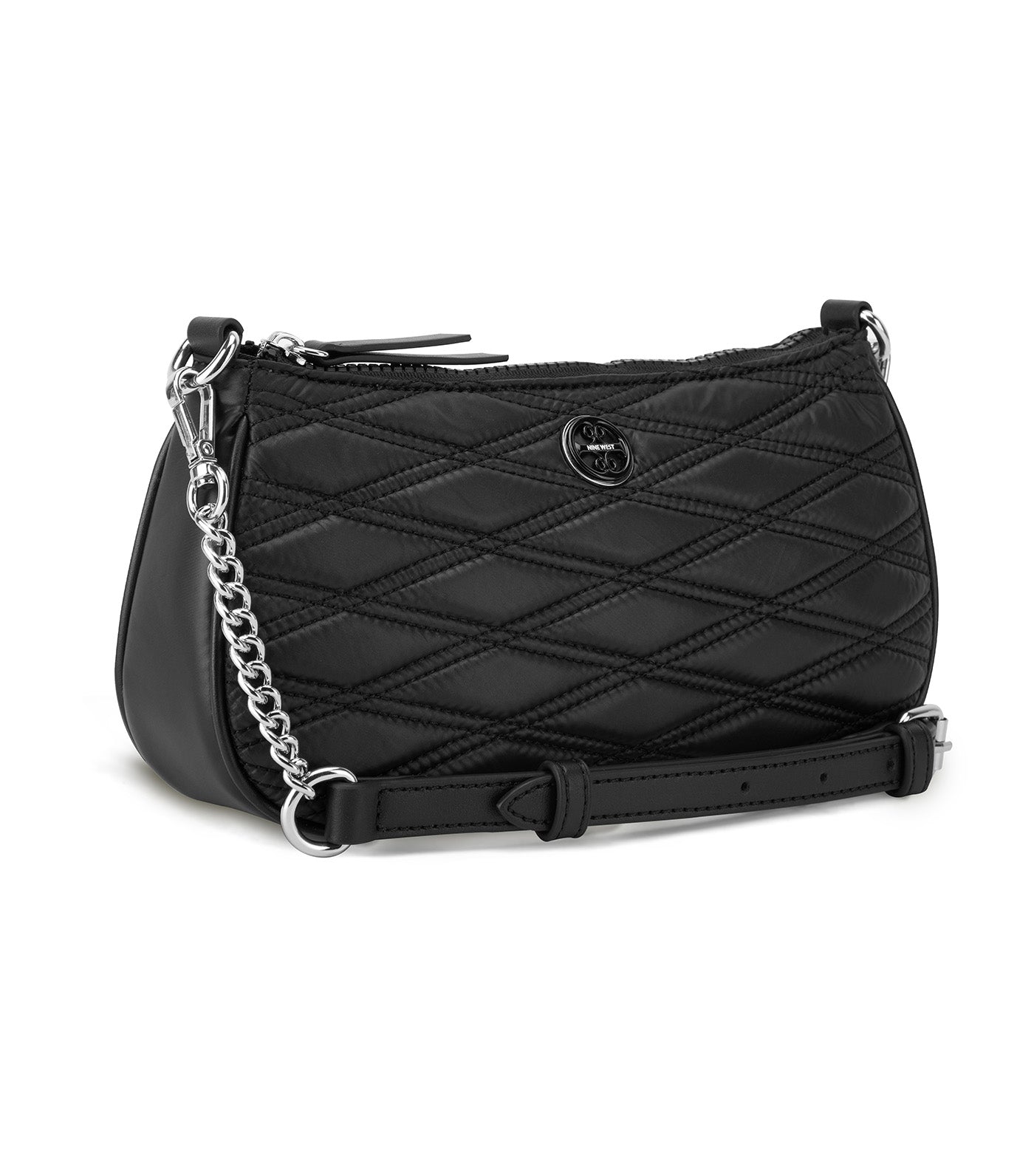 Avaya Mini Top Zip Crossbody Black