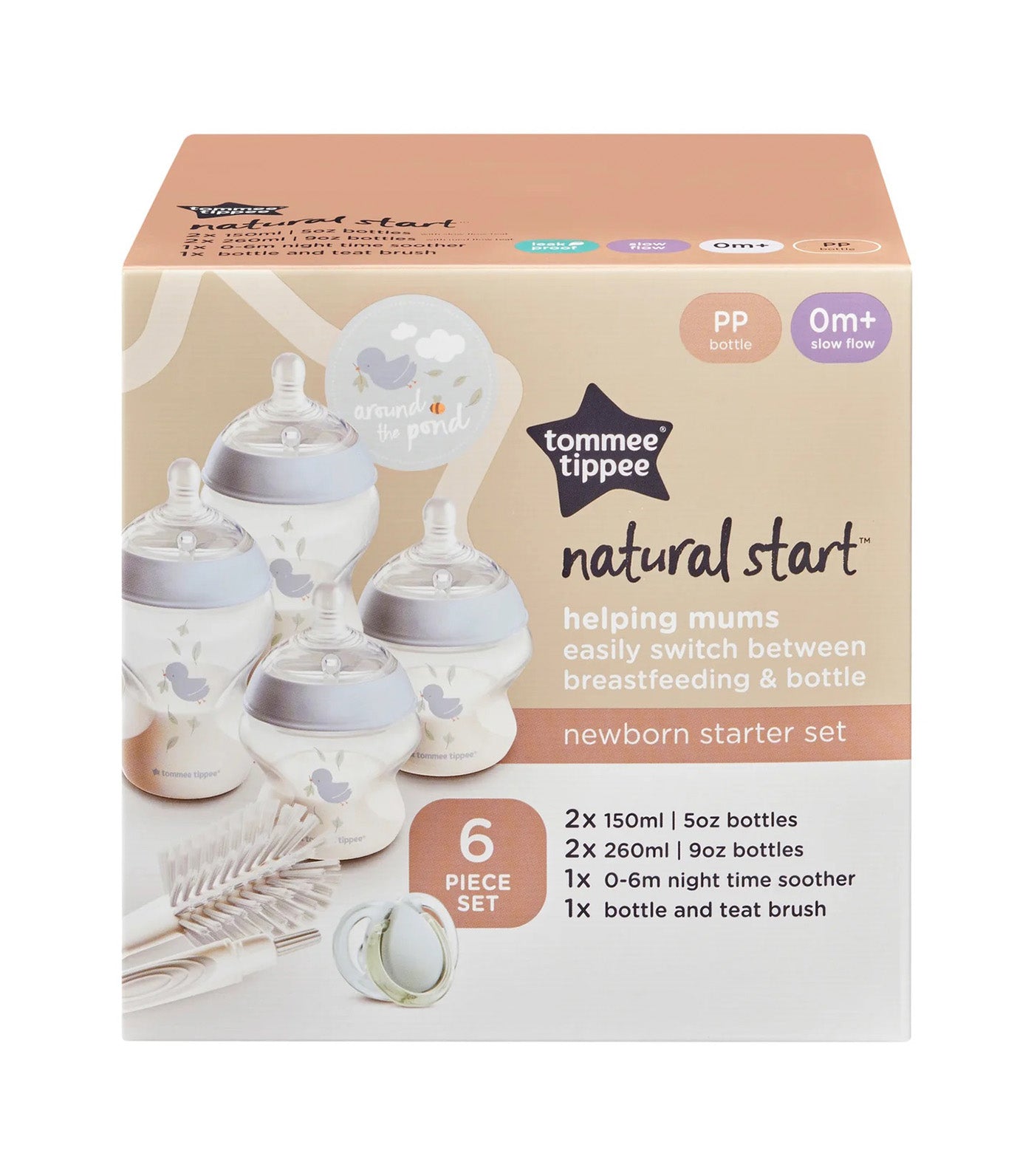 Natural Start® PP Bottle Newborn Boy Set