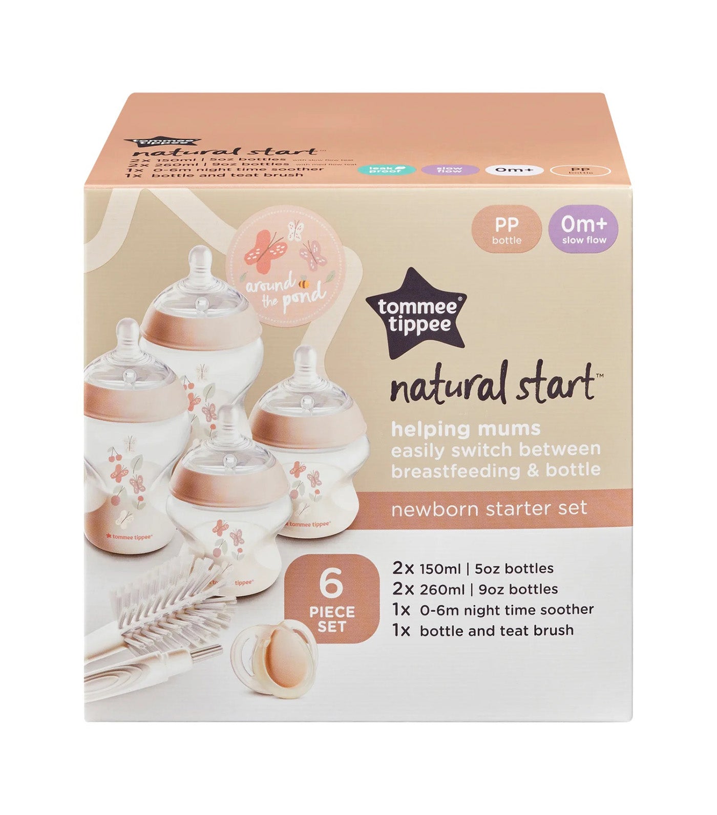 Natural Start® PP Bottle Newborn Girl Set