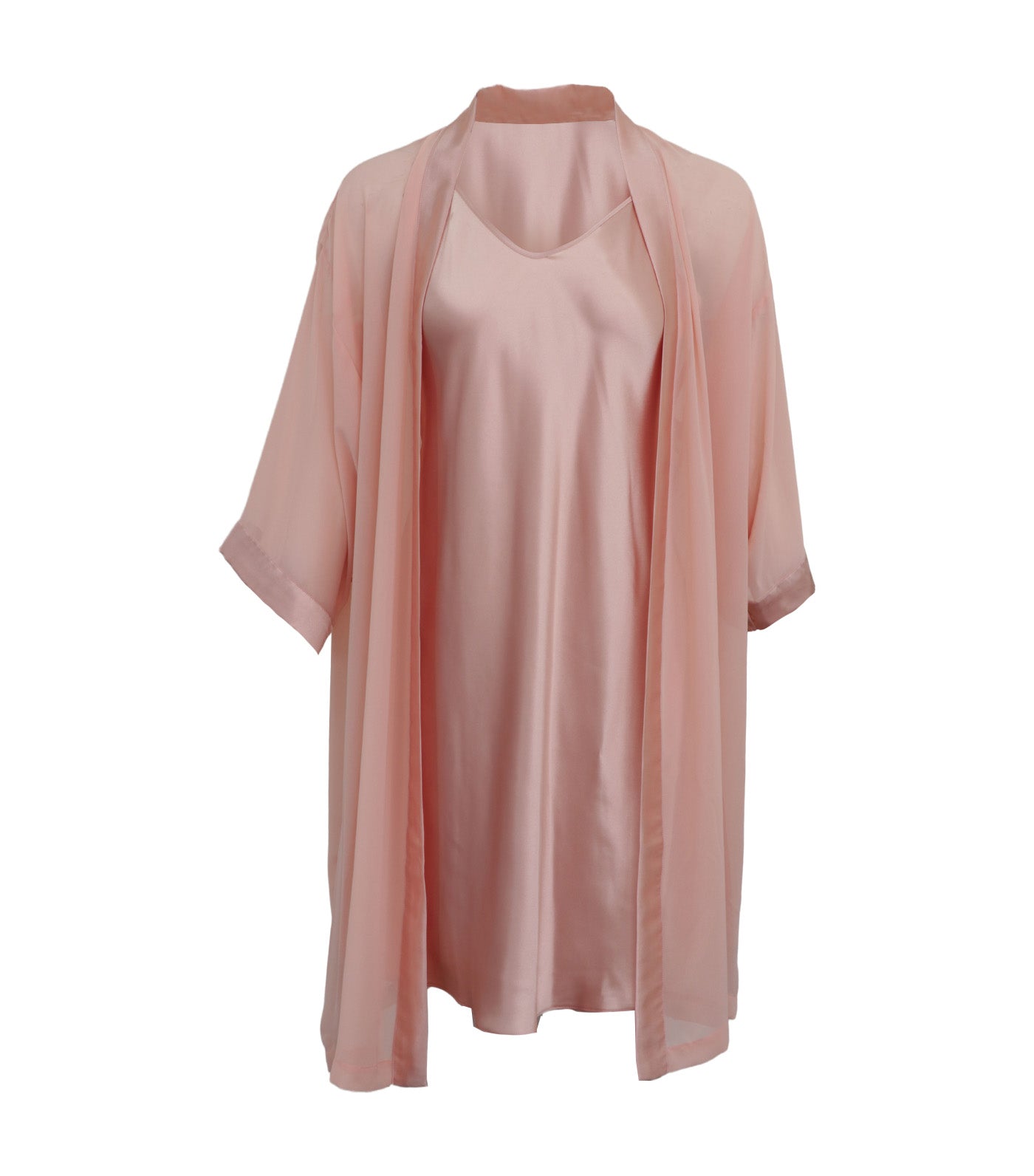 Kim Peignoir Set Pink