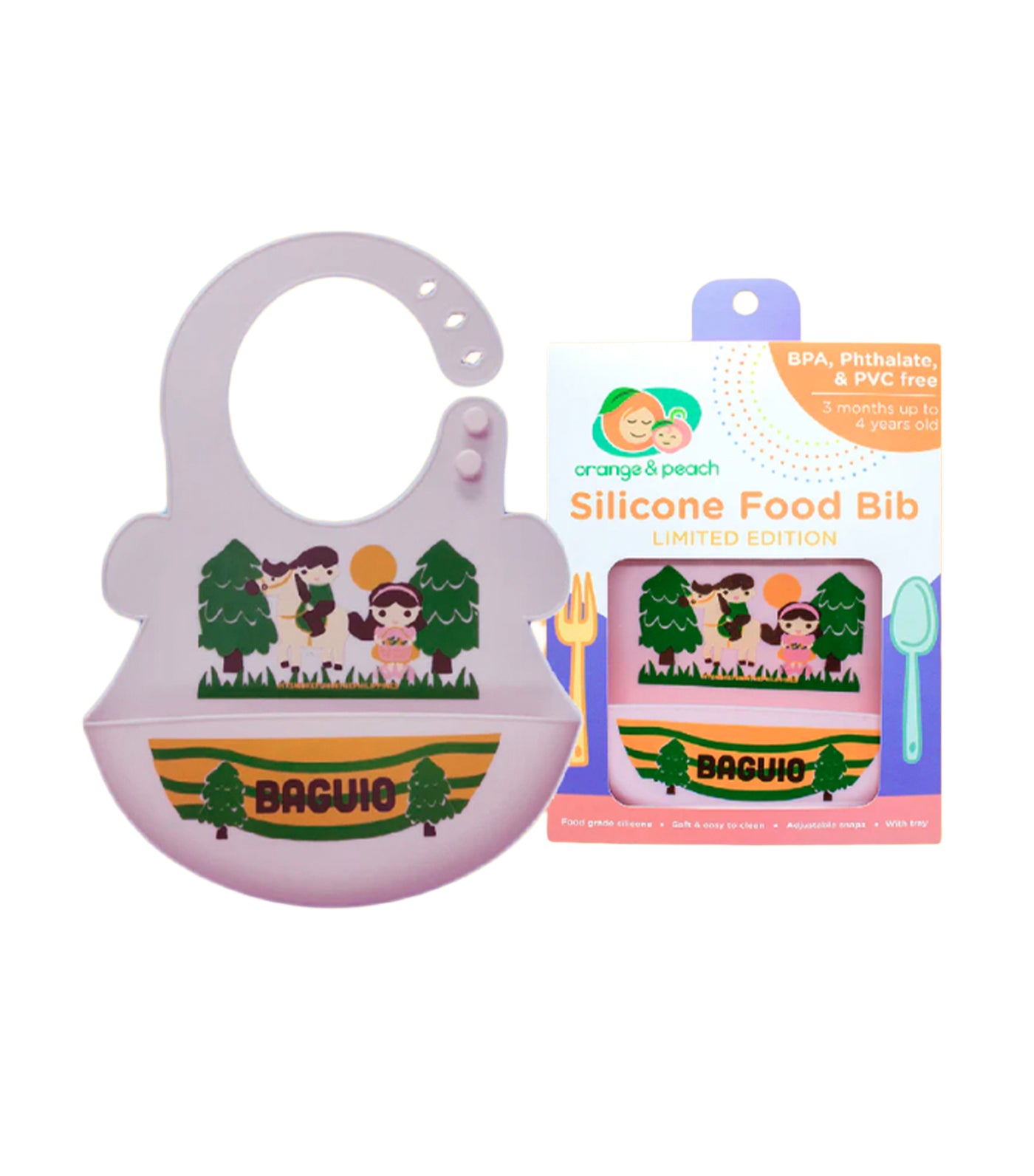 Silicone Food Bib - Baguio