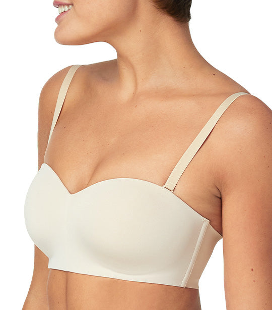 Strapless Multiway Wireless Bra Almond