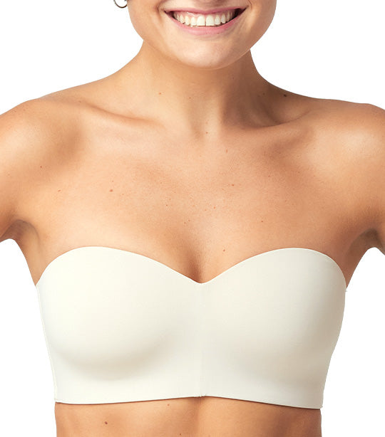 Strapless Multiway Wireless Bra Almond