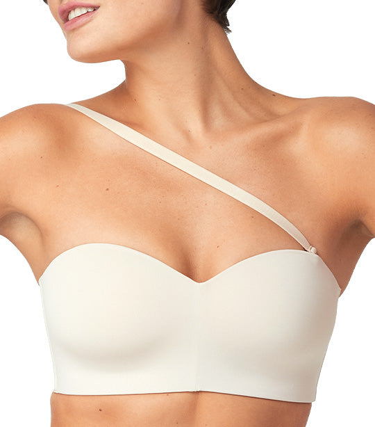 Strapless Multiway Wireless Bra Almond