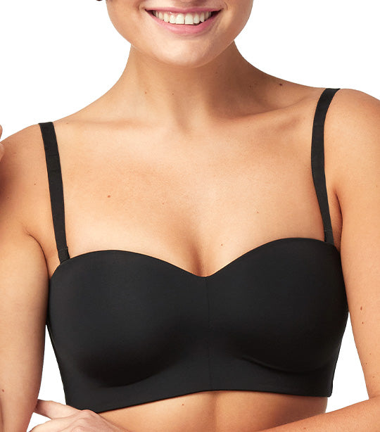 Strapless Multiway Wireless Bra Black