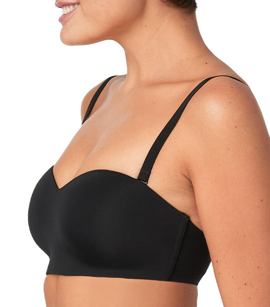 Strapless Multiway Wireless Bra Black