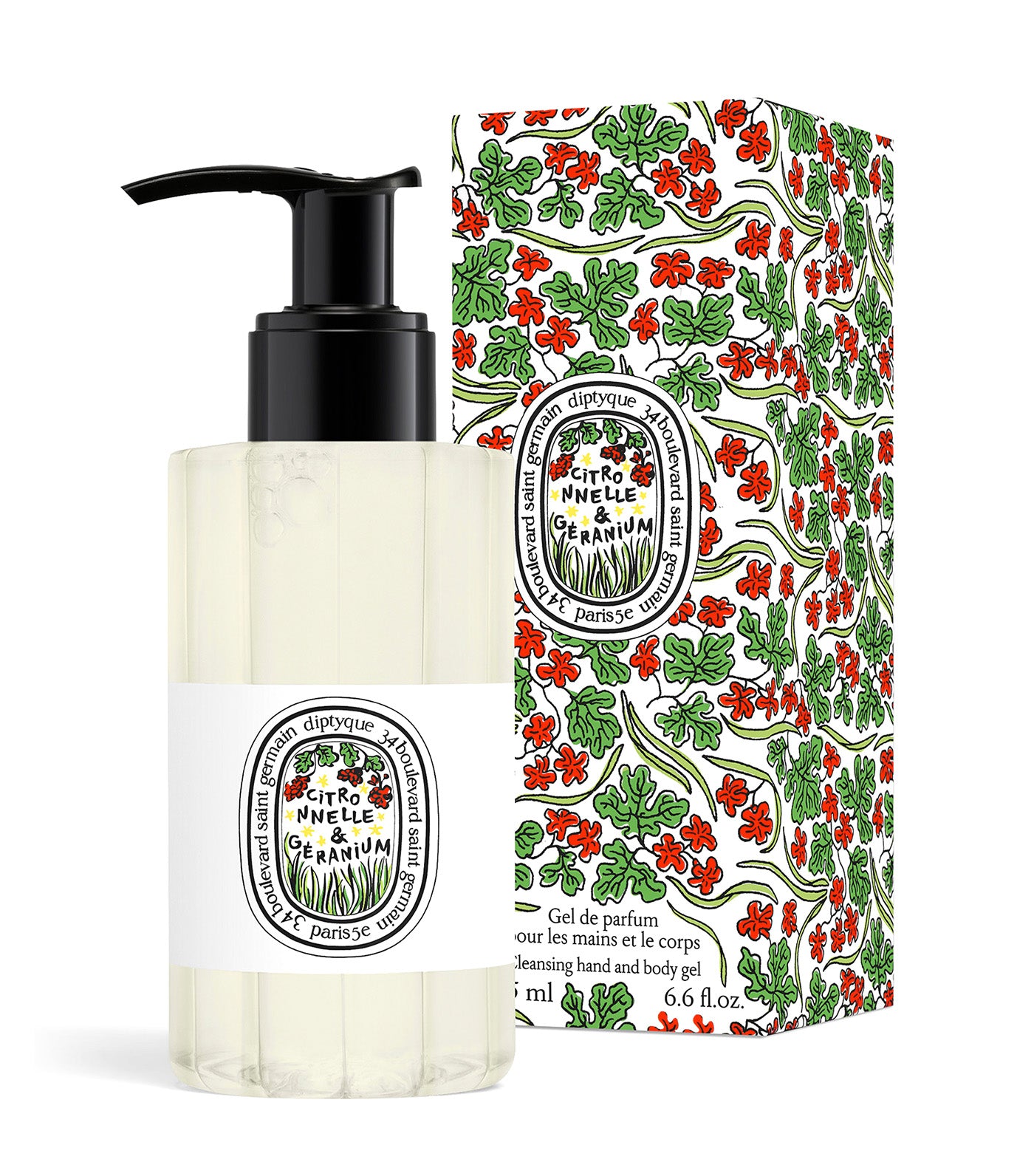 Citronelle & Geranium Cleansing Hand and Body Gel - Summer Limited Edition 2025