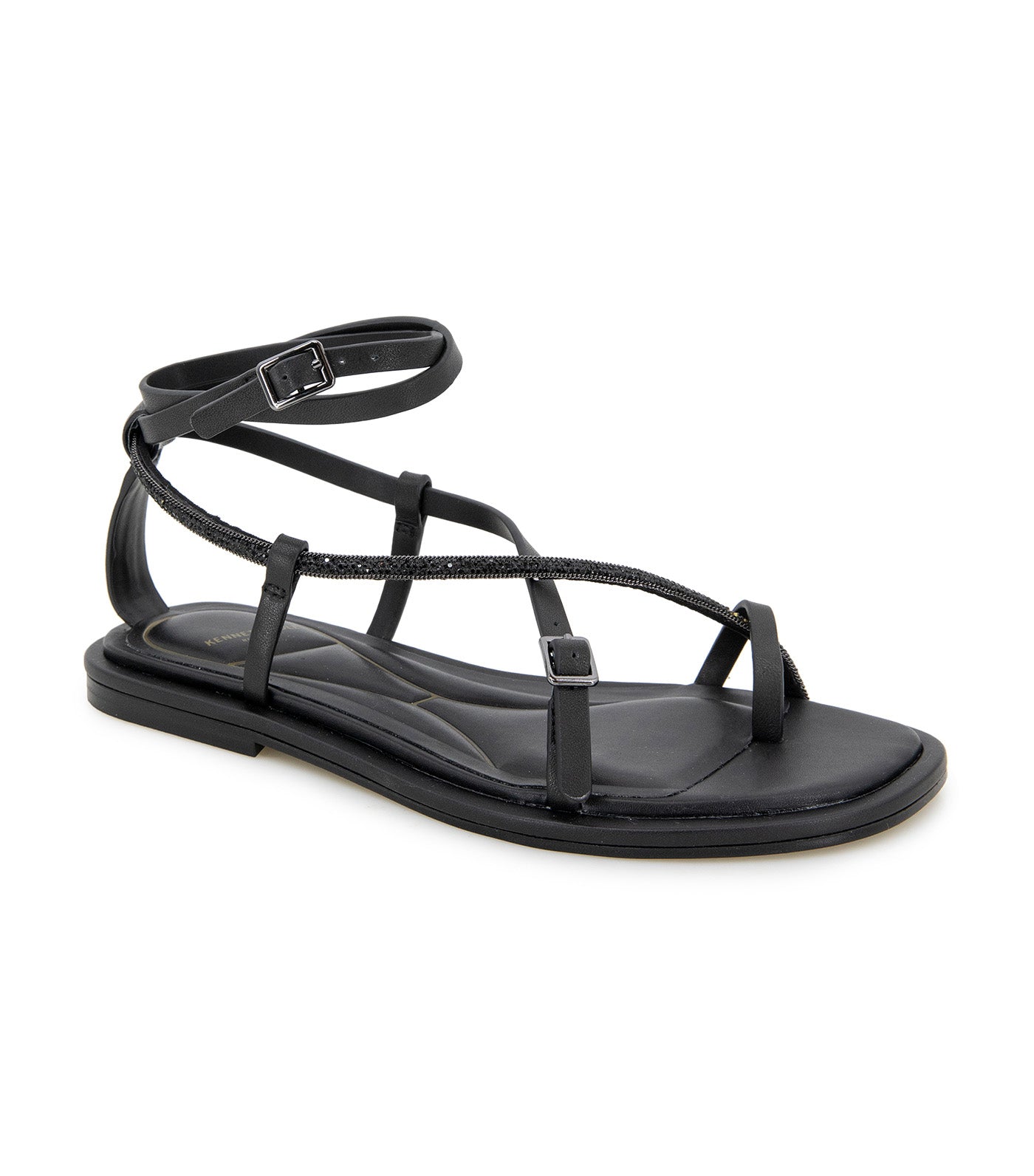 Paros Sandals Jewel Black