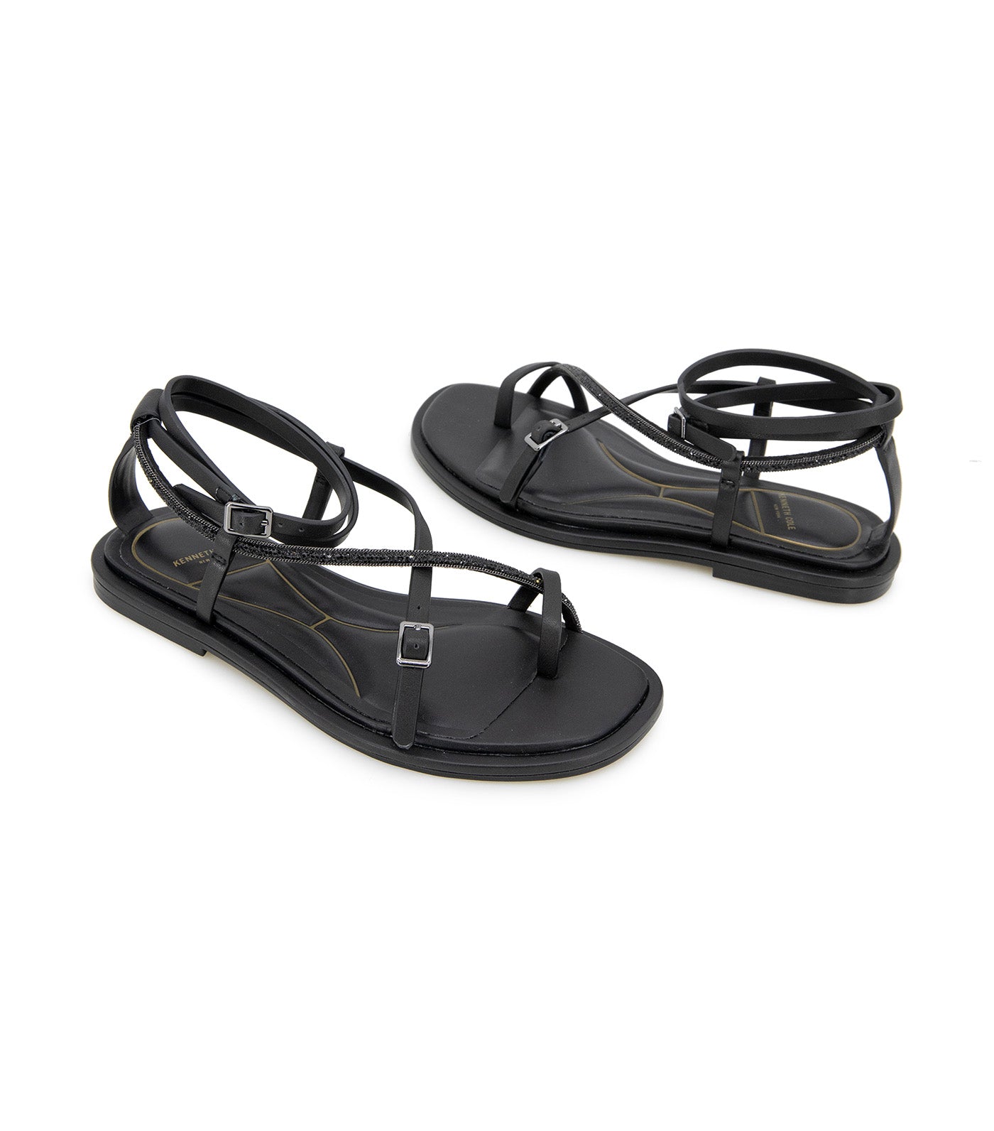 Paros Sandals Jewel Black