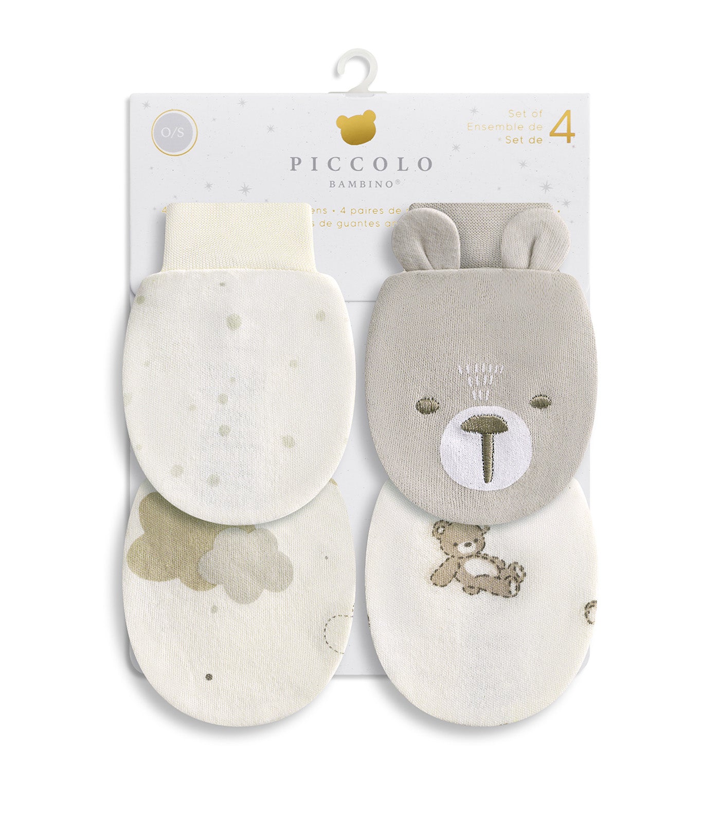 2-Pair Anti-Scratch Mittens