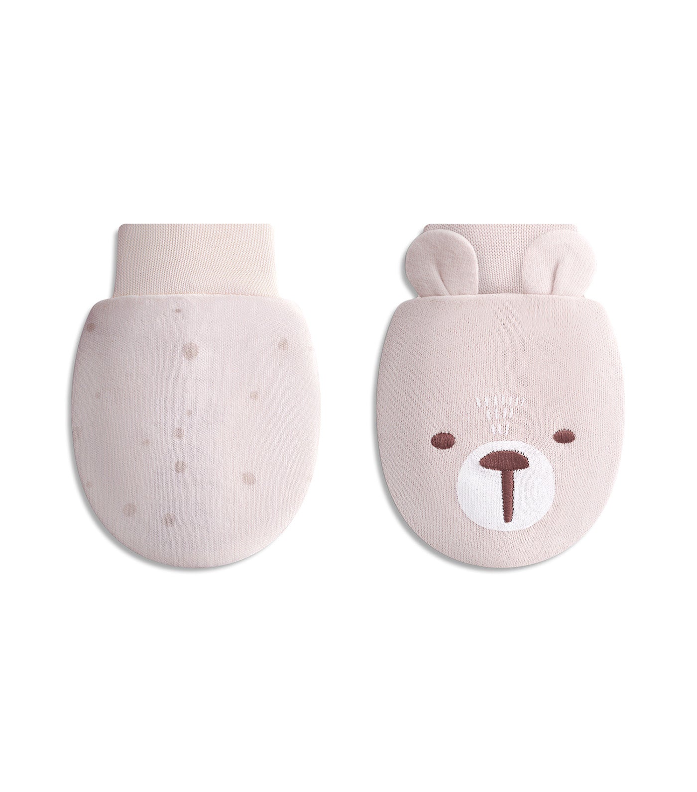 Piccolo Bambino 2-Pair Anti-Scratch Mittens Pink