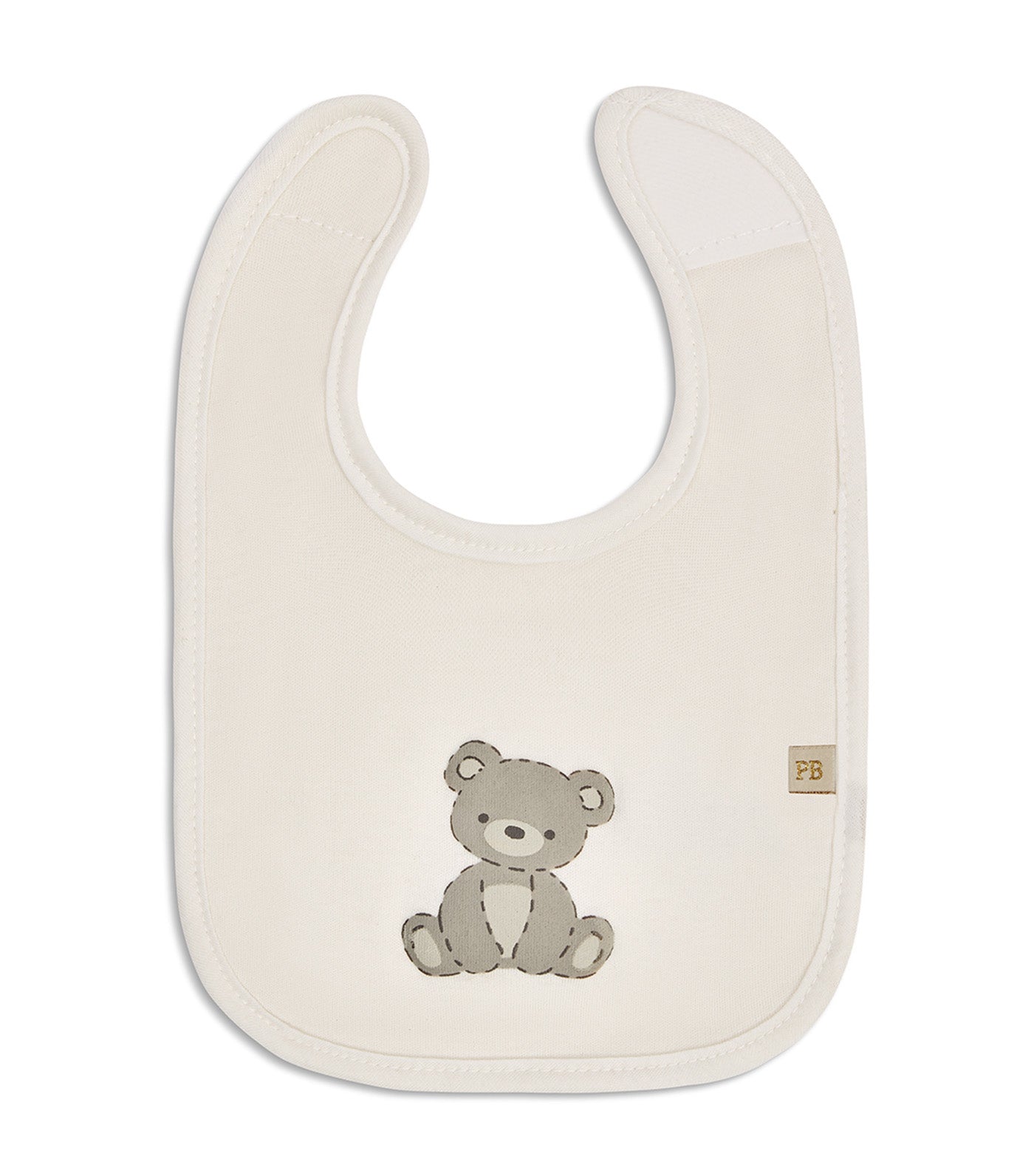 Piccolo Bambino 5-Pack Jersey Milk Bibs Beige