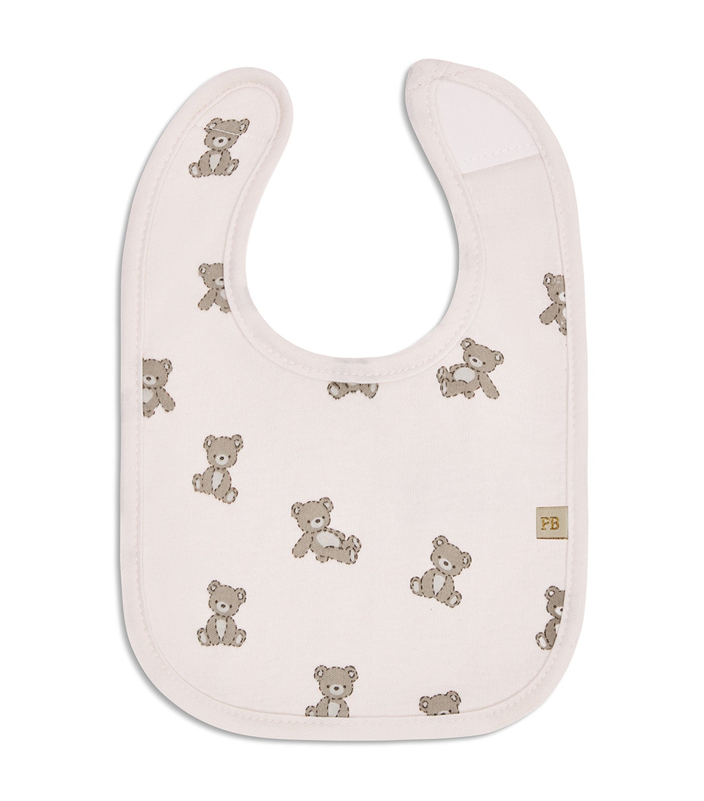 Piccolo Bambino 5-Pack Jersey Milk Bibs Pink