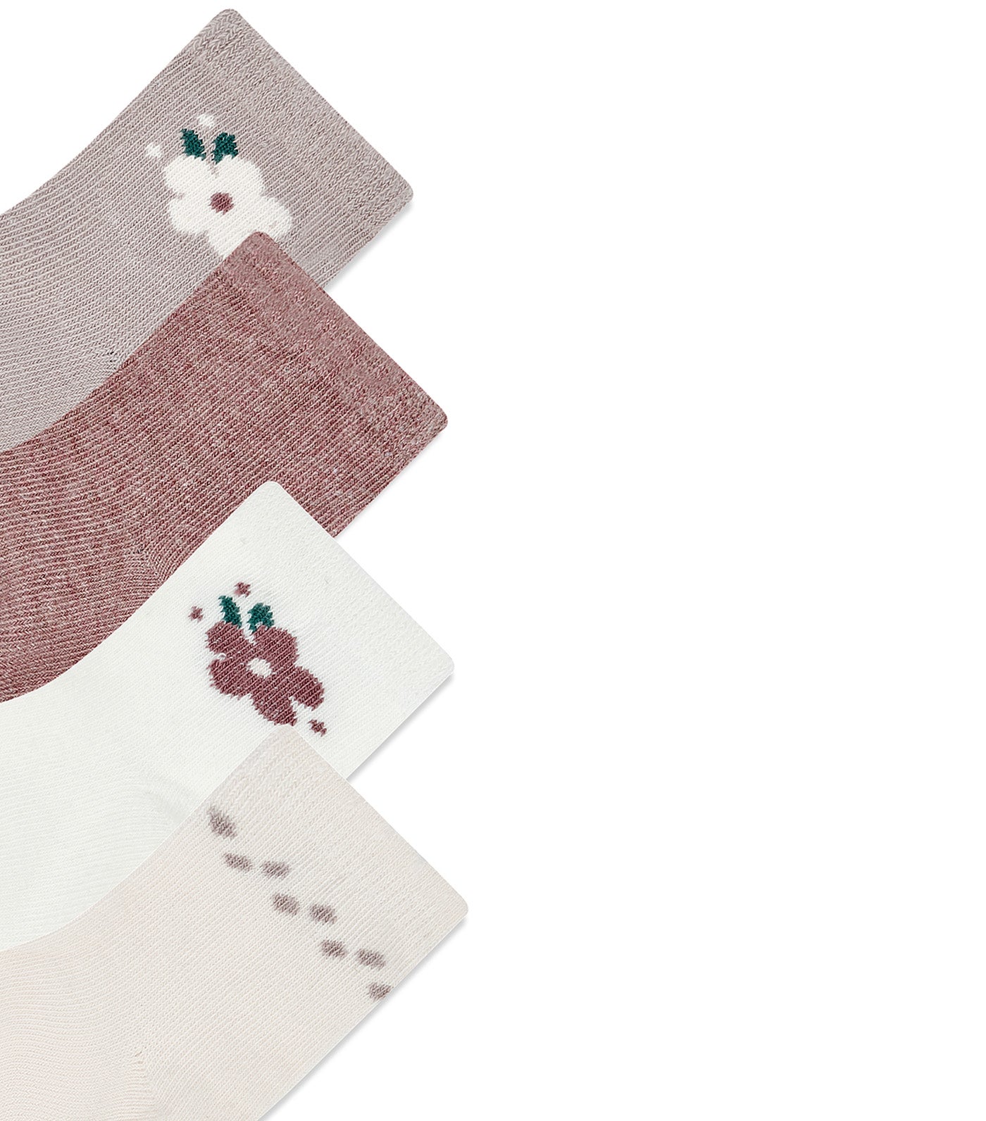 Piccolo Bambino 8-Pairs Socks Pink