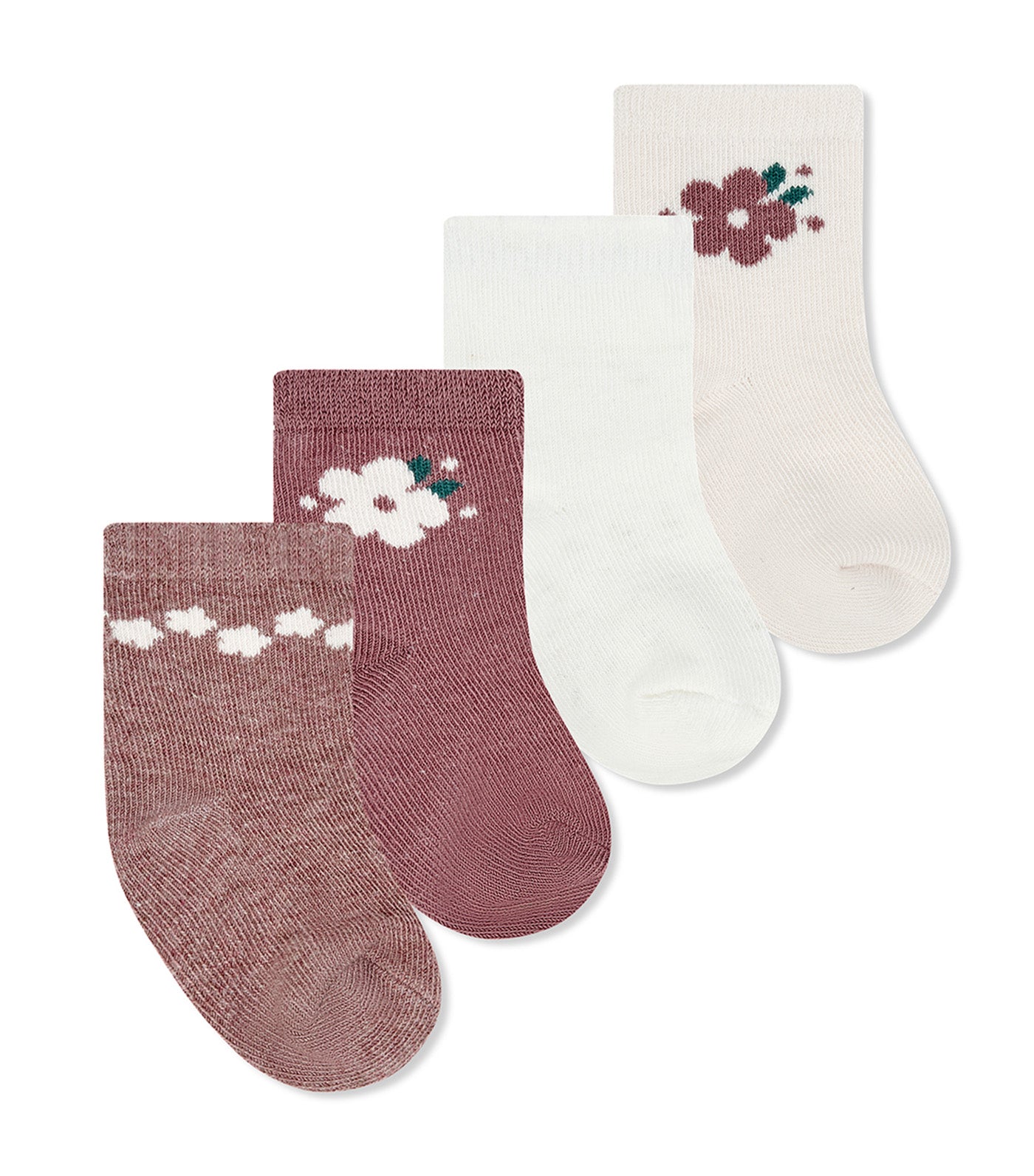 Piccolo Bambino 8-Pairs Socks Pink