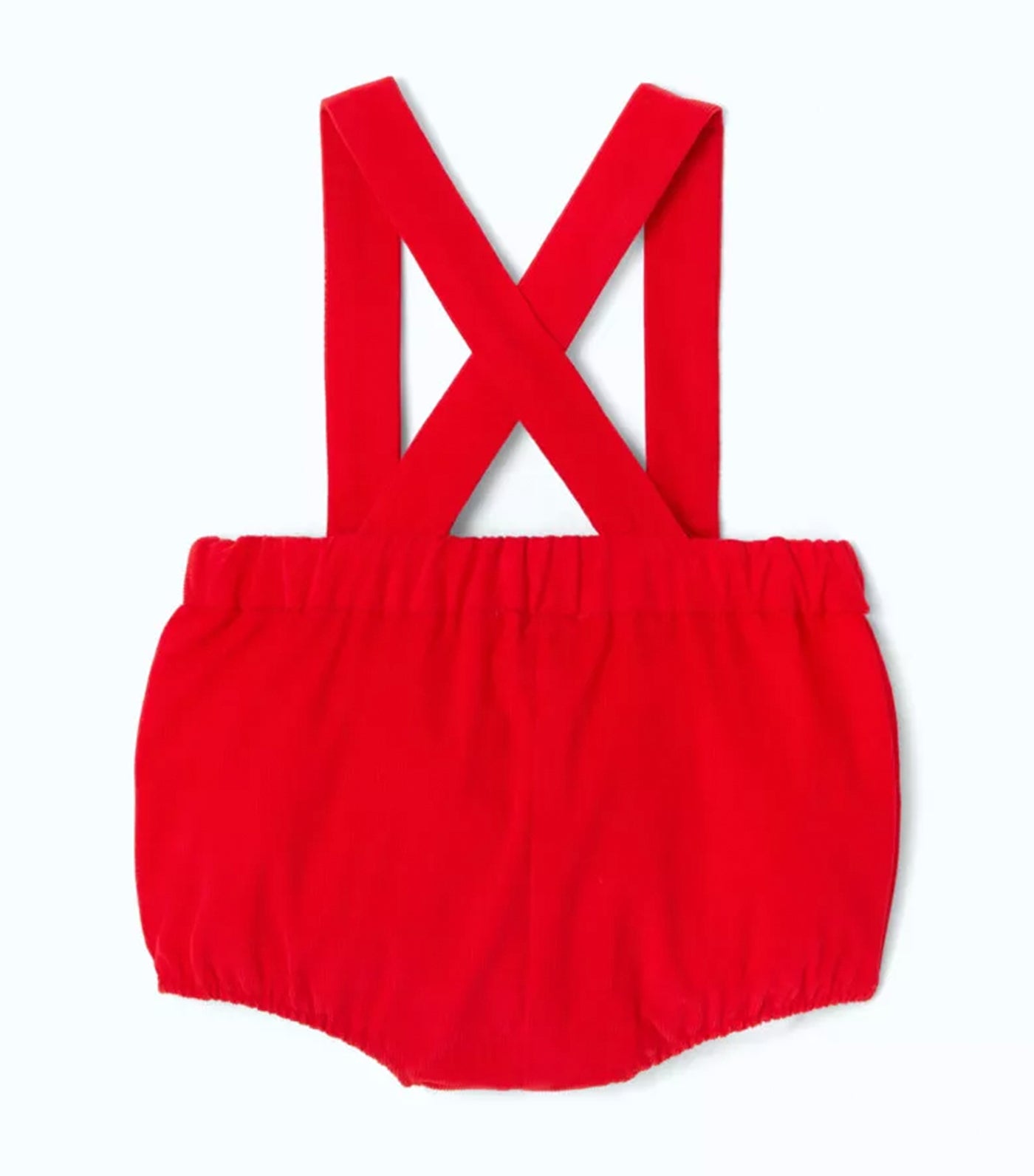 Pea Romper Red