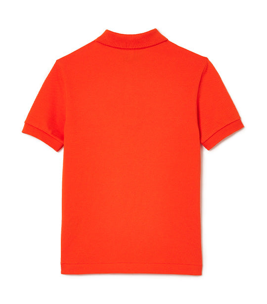 Kids' Lacoste Petit Piqué Polo Shirt Sunrise