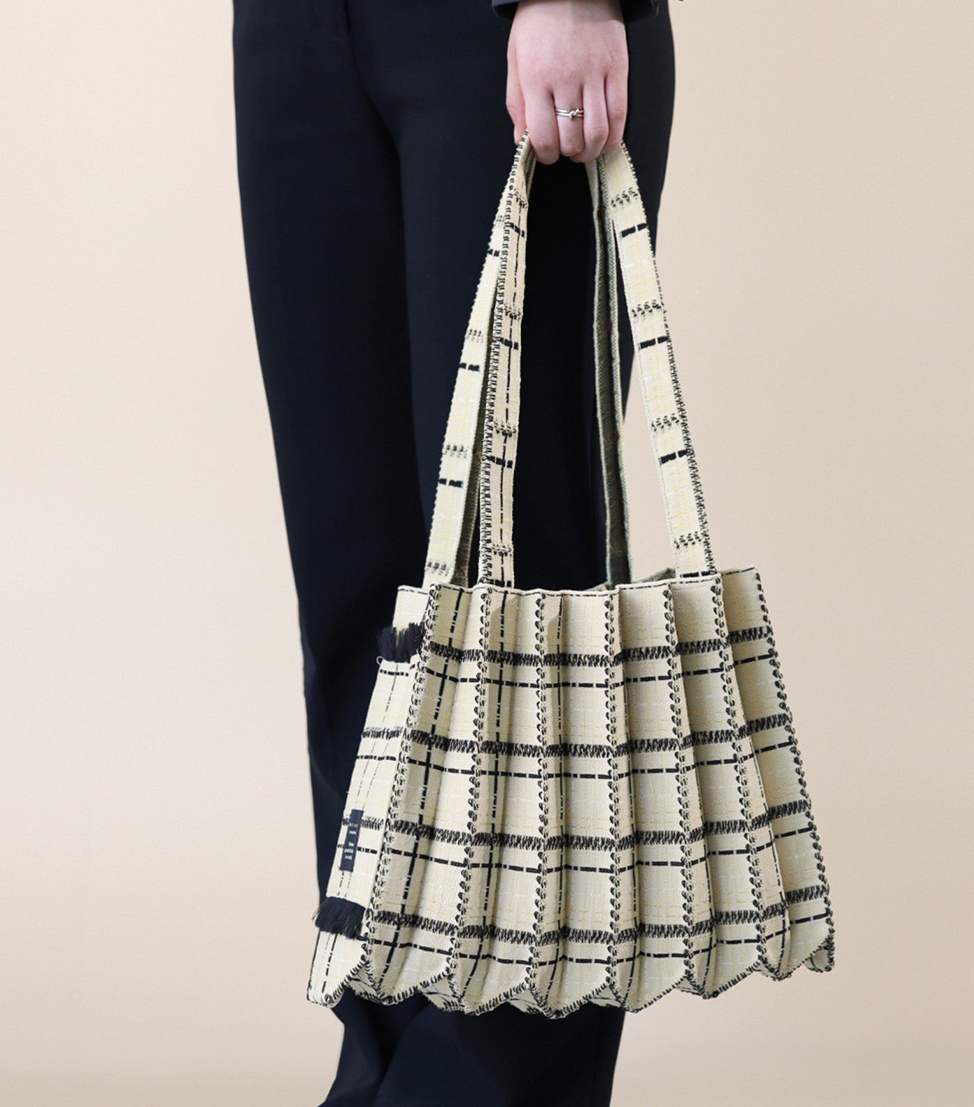 Tweed Shopper Bag