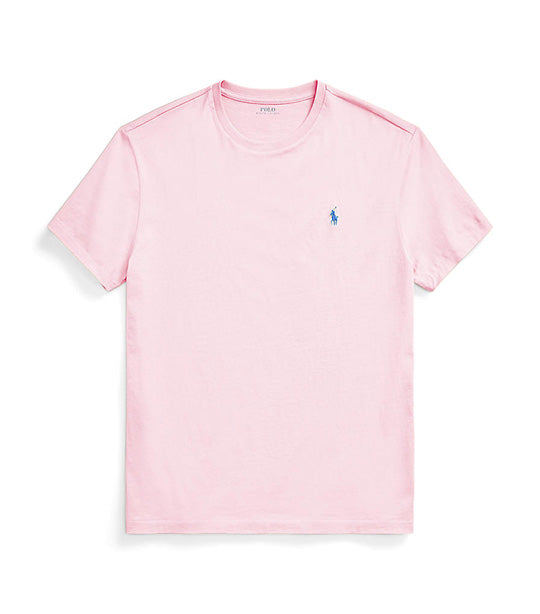 Men's Custom Slim Fit Jersey Crewneck T-Shirt Carmel Pink