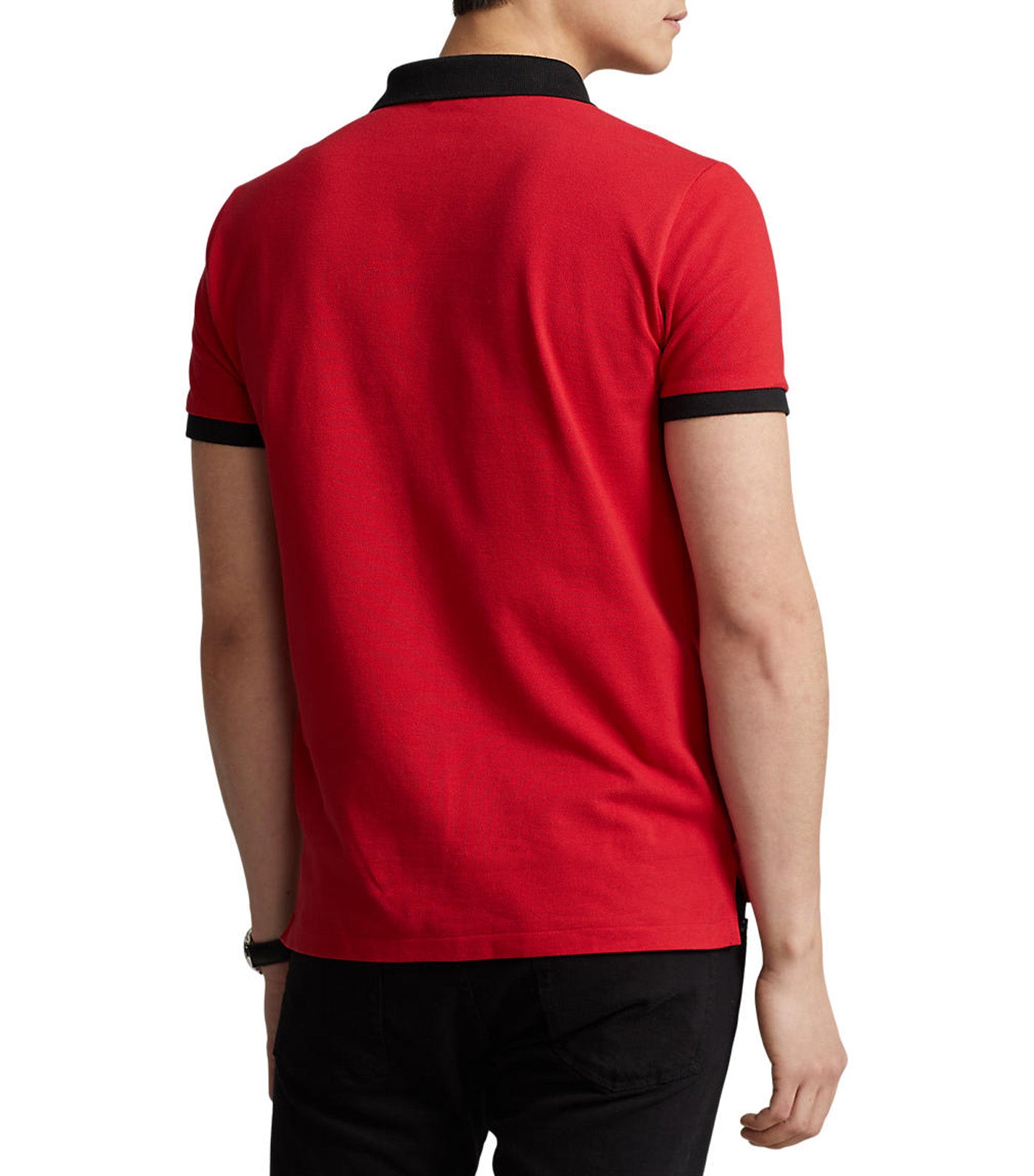 Men's Custom Slim Lunar New Year Polo Shirt RL Red