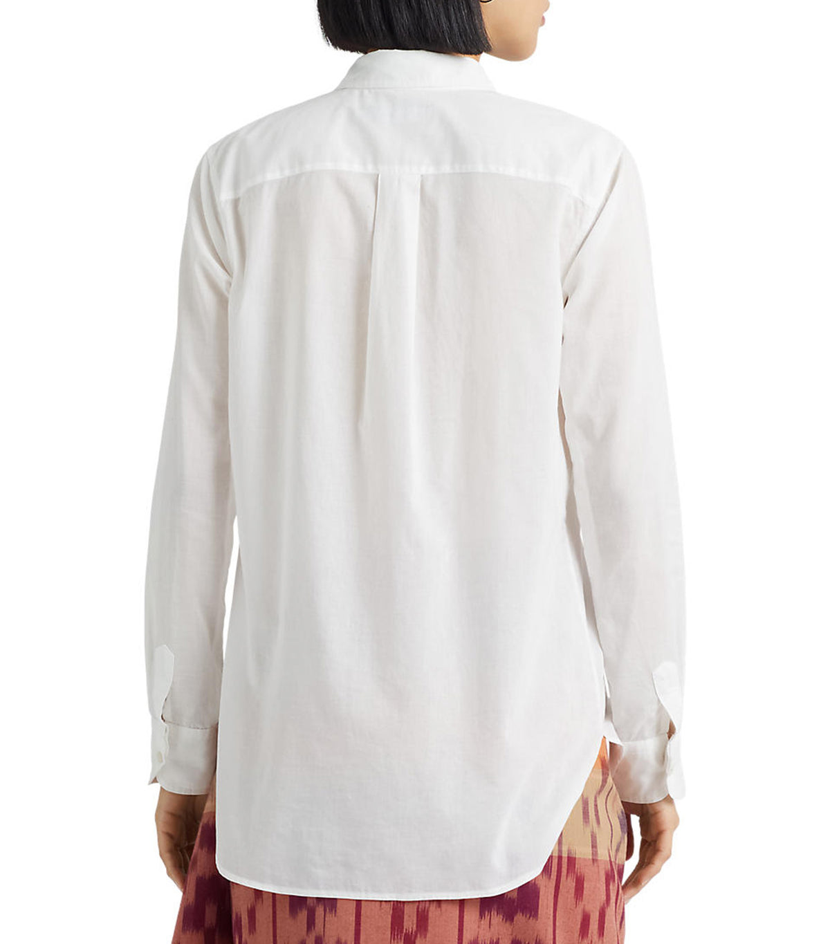 Women's Cotton Voile Shirt White