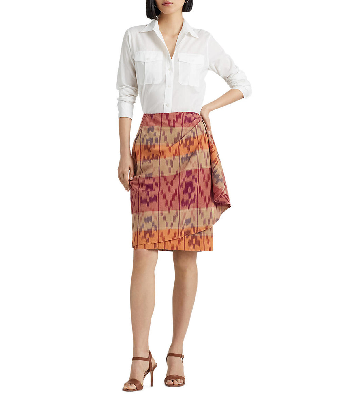 Women's Cotton Voile Shirt White