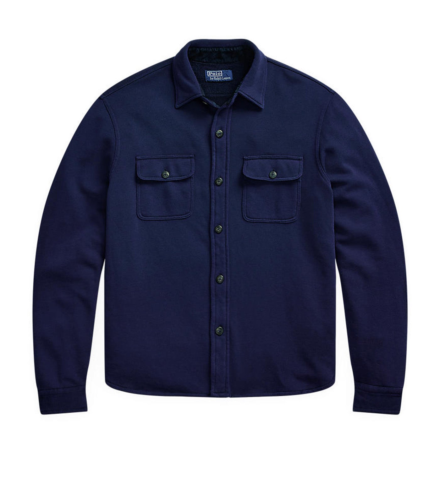 Men's French Terry Workshirt Cruise Navy