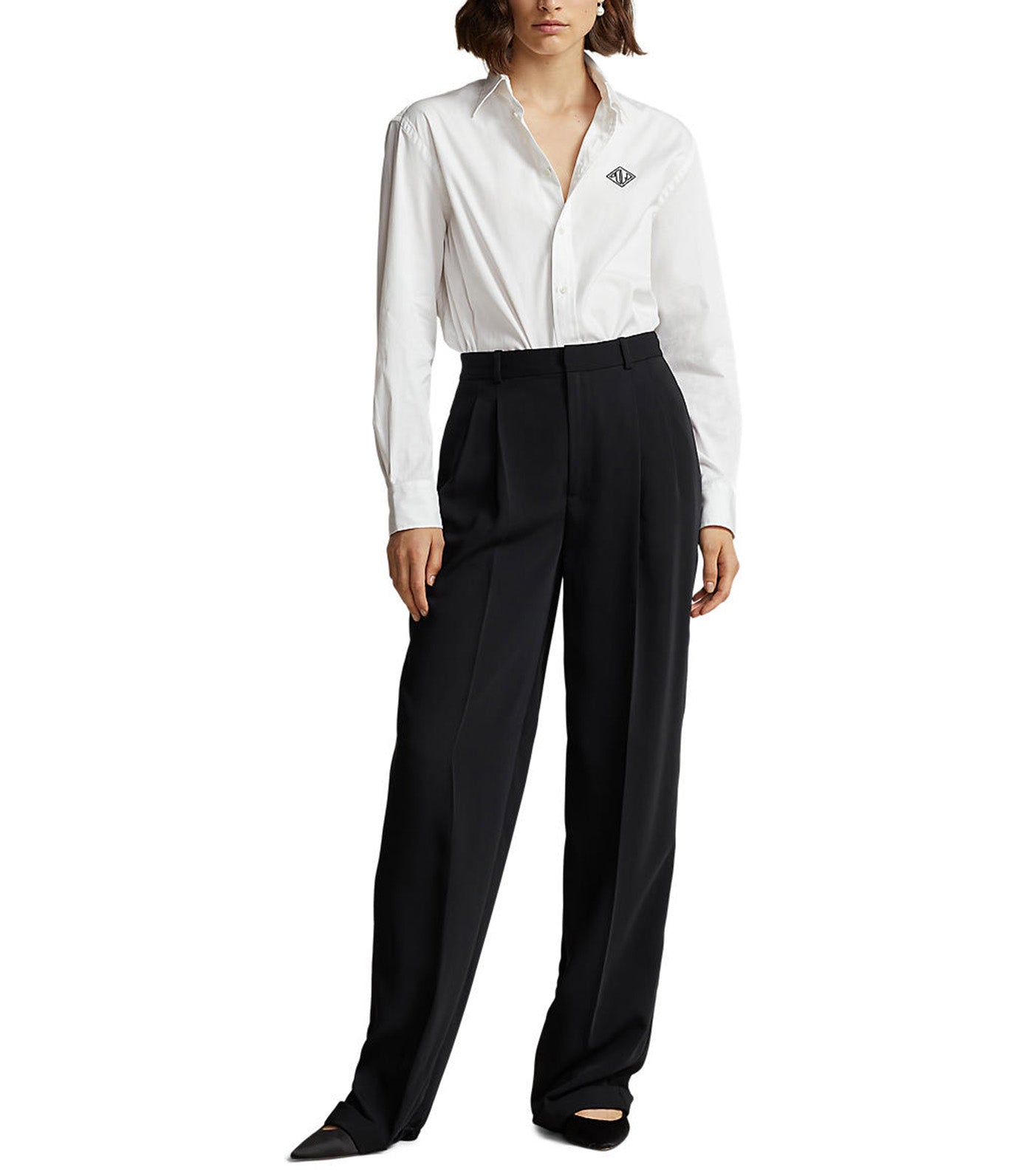 Women's Relaxed Fit Cotton Shirt White