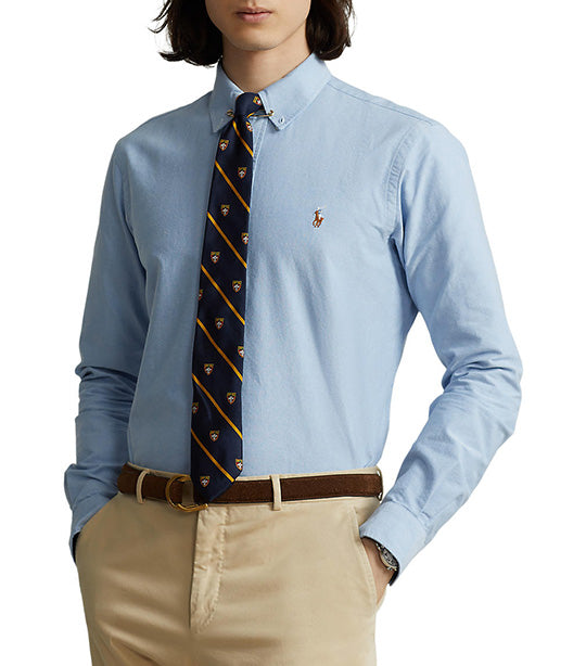 Men's Custom Fit Oxford Shirt Blue