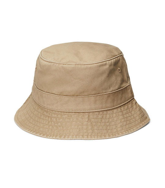 Men's Cotton Chino Bucket Hat Cafe Tan