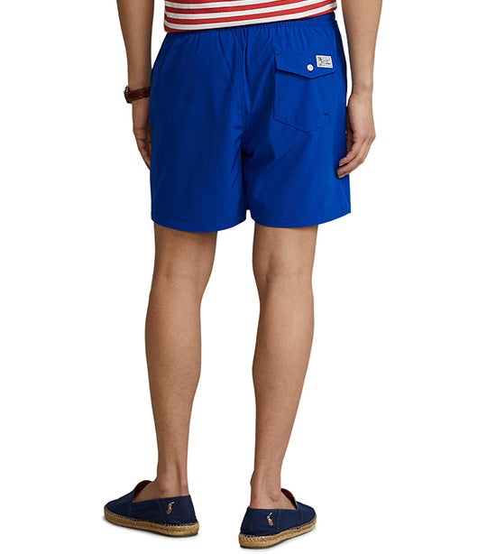 Men's 5.75-Inch Traveler Classic Swim Trunk Blue