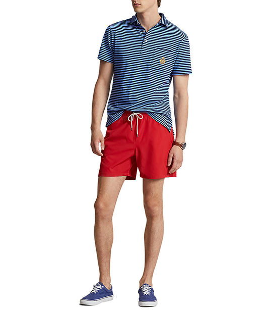 Men's 5.75-Inch Traveler Classic Swim Trunk Red