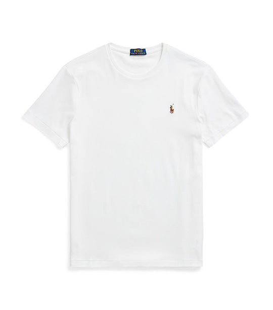 Men's Custom Slim Fit Soft Cotton T-Shirt White
