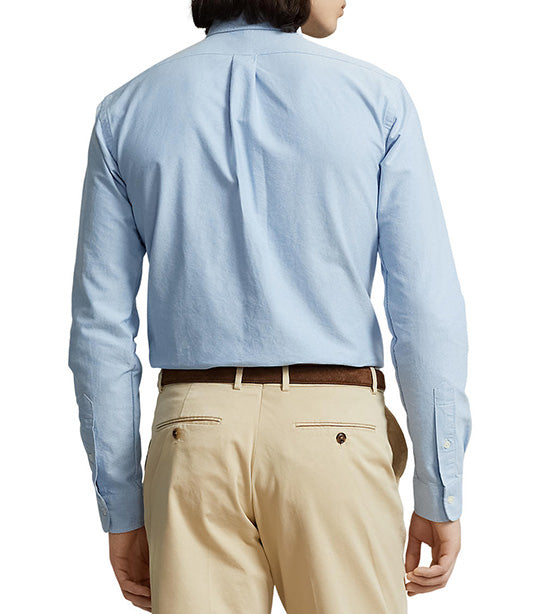 Men's Custom Fit Oxford Shirt Blue