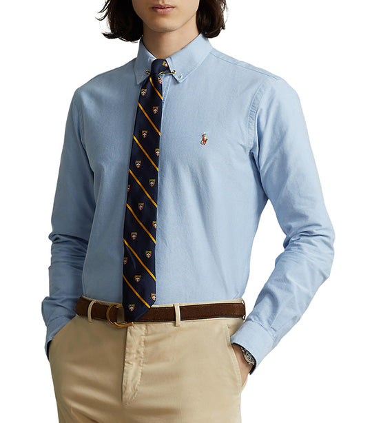 Men's Custom Fit Oxford Shirt Blue