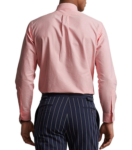Men's Custom Fit Oxford Shirt Pink