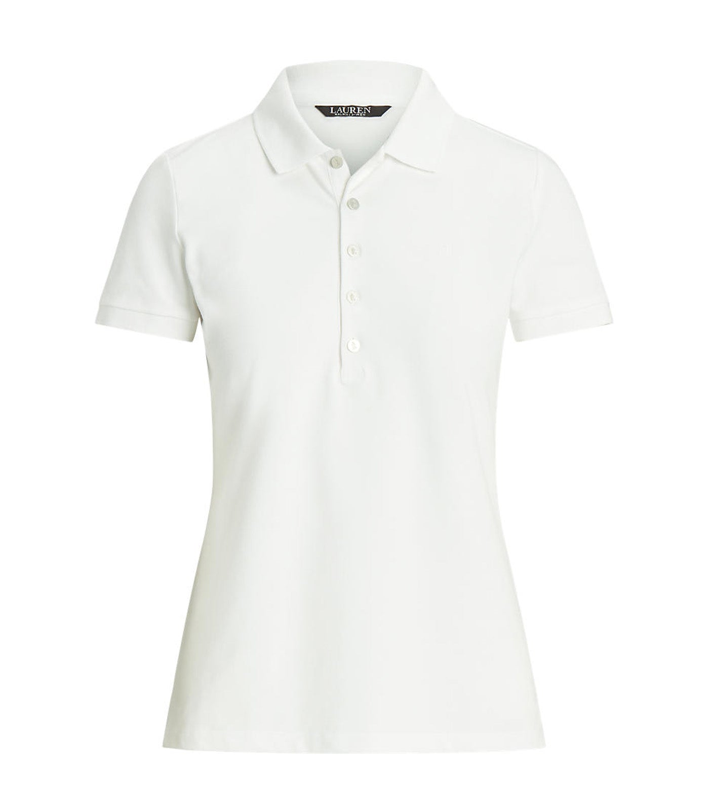 Women's Piqué Polo Shirt White
