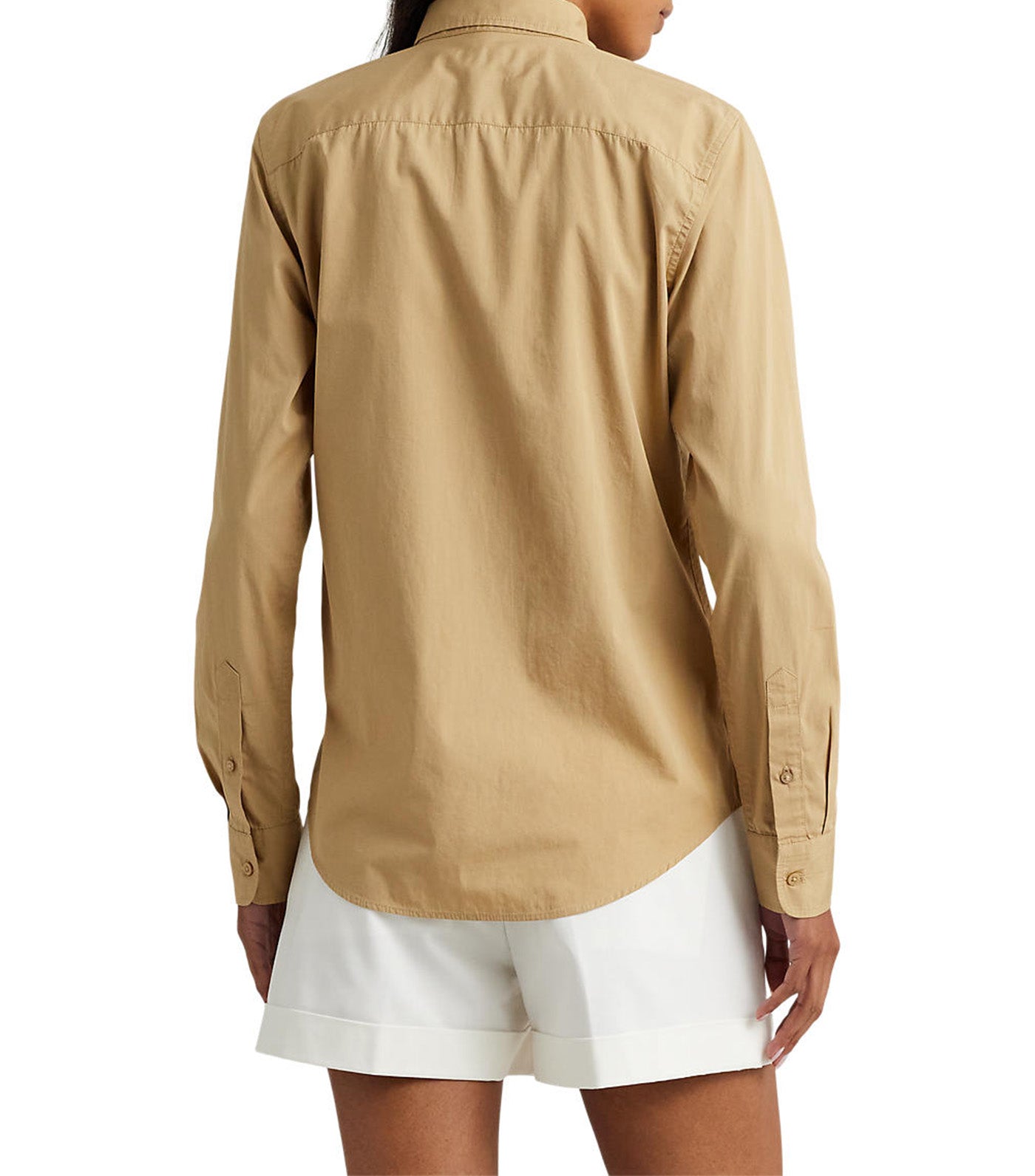Women's Featherweight Cotton Shirt Birch Tan