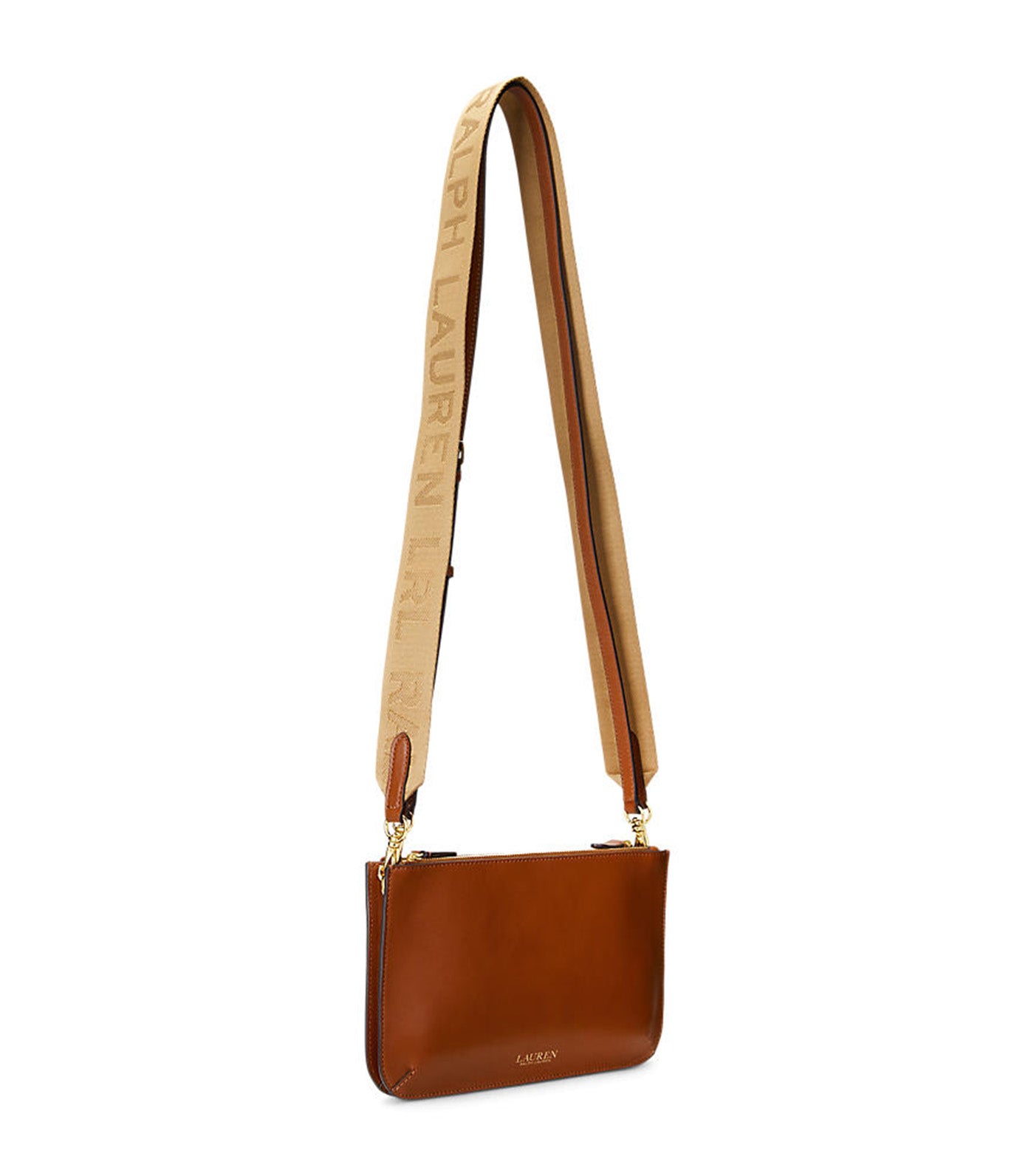 Women's Leather Medium Landyn Crossbody Bag Lauren Tan