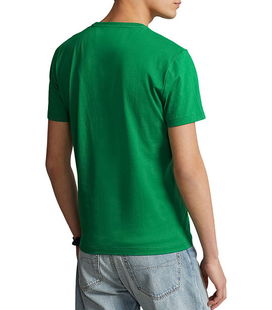 Men's Custom Slim Fit Jersey Crewneck T-Shirt Billiard