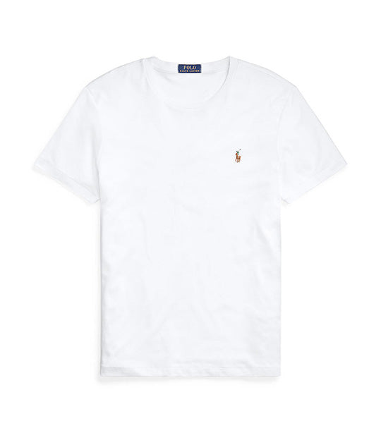 Men's Custom Slim Fit Soft Cotton T-Shirt White