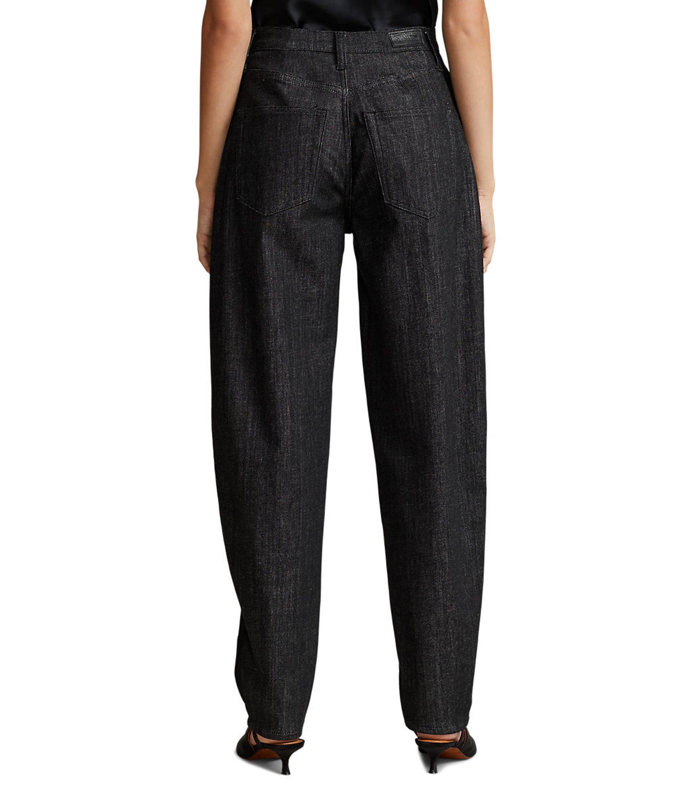 Women's Satin-Stripe Carrot Jean Wazoo Wash