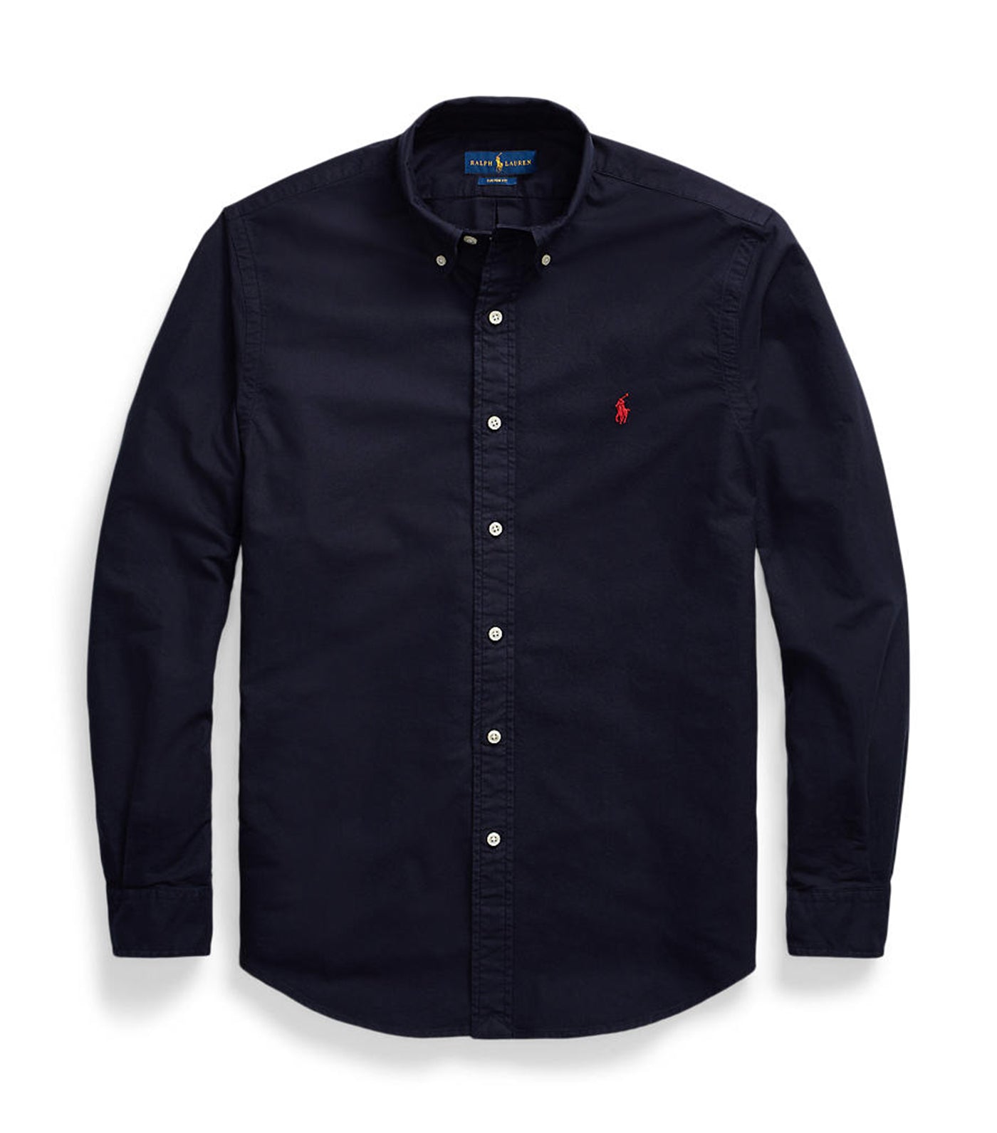 Men's Custom Fit Oxford Shirt RL Navy
