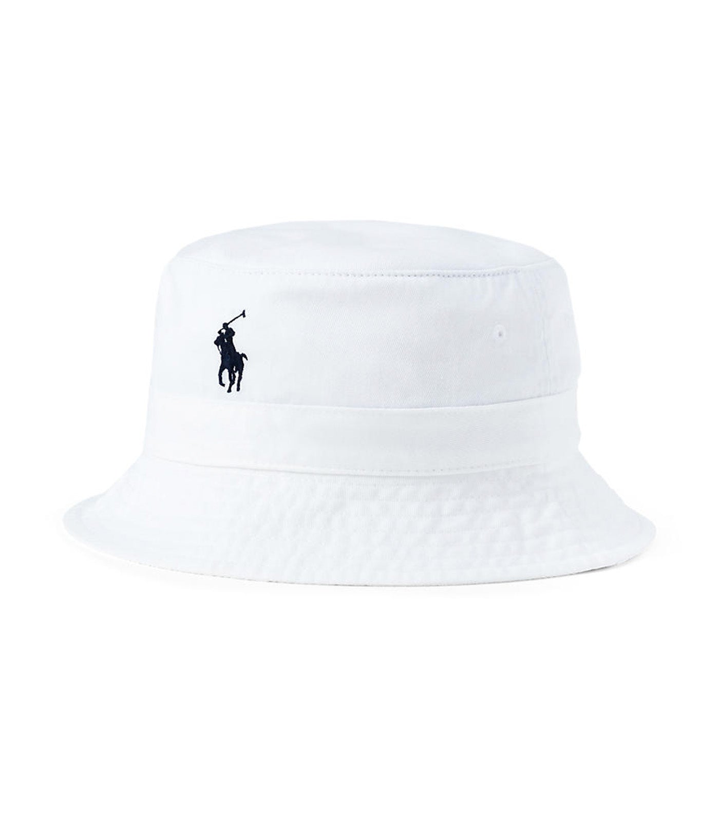 Men's Cotton Bucket Hat White
